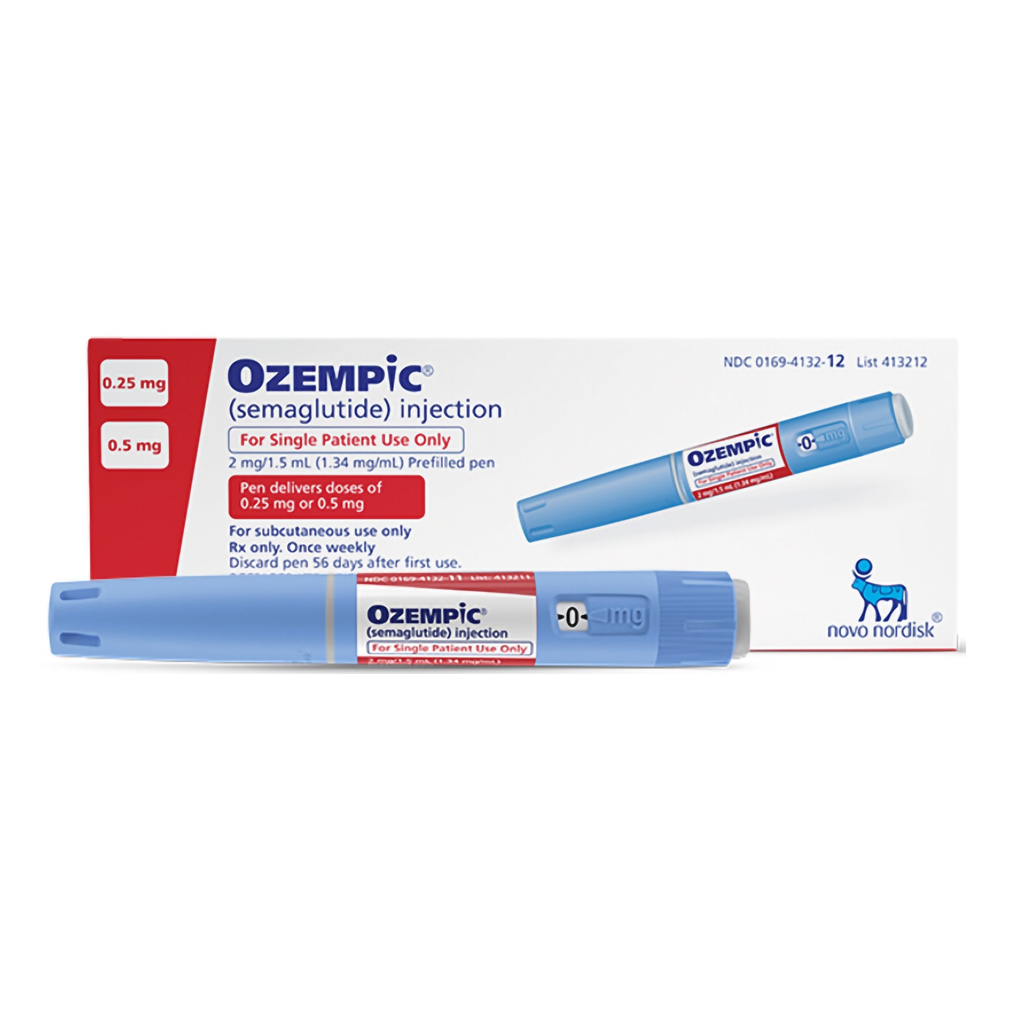 Ozempic® 0,5 mg (3 Plumas)